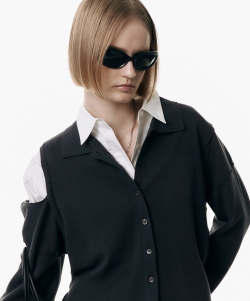 POLOKNIT CARDIGAN/ポロニットカーディガン（カーディガン/ボレロ