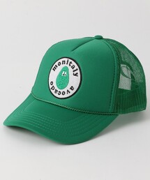 MONITALY(j^[)MONITALY/j^[ Trucker Hatw Monitaly Avocado Patch(Lbv)