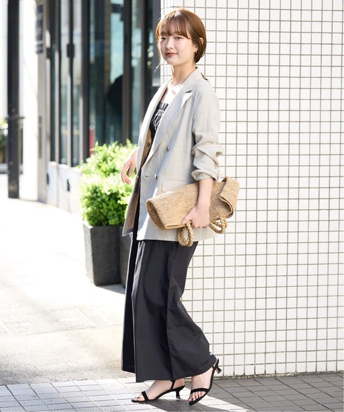 SLOBE IENA(スローブイエナ)の「《追加2》SLOBE レザーストラップサンダル(サンダル・レディース・ベージュ系その他/ブラック・24.5cm/24cm/23.5cm/23cm/22.5cm)」の16枚目の写真