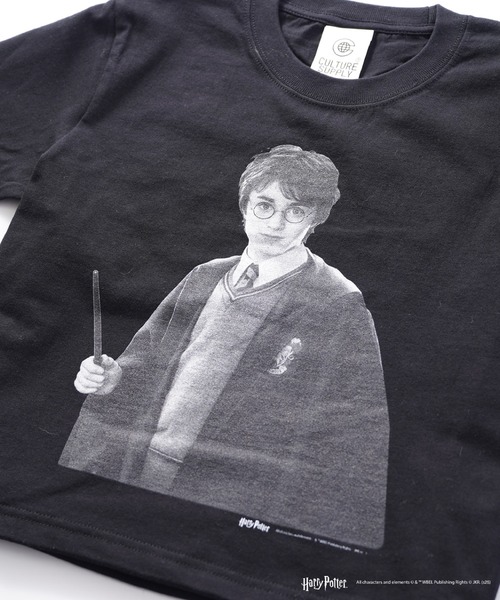 CULTURE SUPPLY（カルチャー サプライ）の「Harry Potter Tee /Harry（Tシャツ/カットソー・メンズ・ホワイト/ブラック・MEDIUM/LARGE/X-LARGE/SHORT）」の4枚目の写真