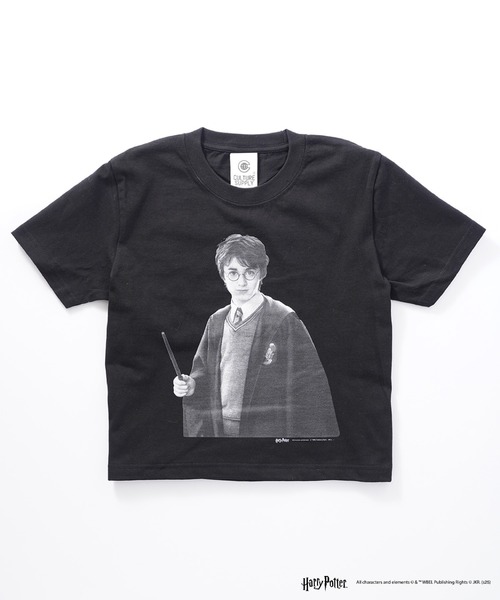 CULTURE SUPPLY（カルチャー サプライ）の「Harry Potter Tee /Harry（Tシャツ/カットソー・メンズ・ホワイト/ブラック・MEDIUM/LARGE/X-LARGE/SHORT）」の3枚目の写真