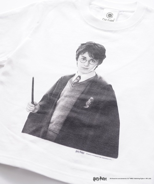 CULTURE SUPPLY（カルチャー サプライ）の「Harry Potter Tee /Harry（Tシャツ/カットソー・メンズ・ホワイト/ブラック・MEDIUM/LARGE/X-LARGE/SHORT）」の7枚目の写真
