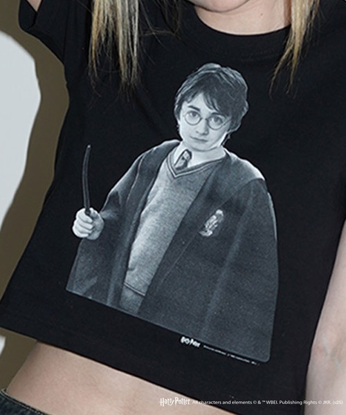 CULTURE SUPPLY（カルチャー サプライ）の「Harry Potter Tee /Harry（Tシャツ/カットソー・メンズ・ホワイト/ブラック・MEDIUM/LARGE/X-LARGE/SHORT）」の19枚目の写真