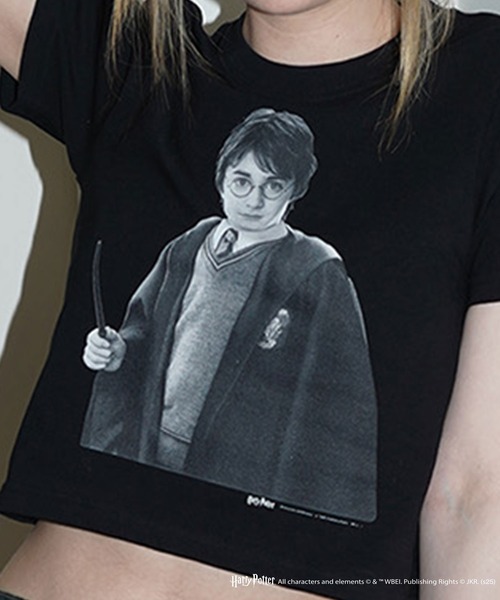 CULTURE SUPPLY（カルチャー サプライ）の「Harry Potter Tee /Harry（Tシャツ/カットソー・メンズ・ホワイト/ブラック・MEDIUM/LARGE/X-LARGE/SHORT）」の15枚目の写真