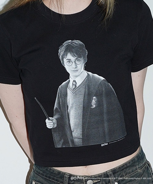CULTURE SUPPLY（カルチャー サプライ）の「Harry Potter Tee /Harry（Tシャツ/カットソー・メンズ・ホワイト/ブラック・MEDIUM/LARGE/X-LARGE/SHORT）」の11枚目の写真
