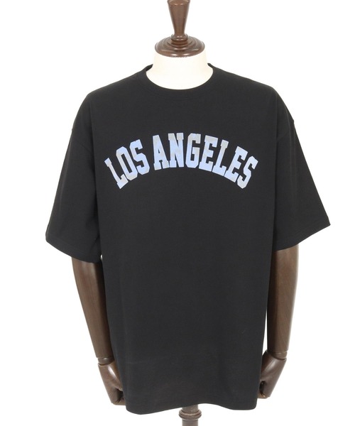 CAMBIO（カンビオ）の「mt9728- プリントTビッグ_Losangeles Tシャツ（Tシャツ/カットソー・メンズ・ブルー系その他/ホワイト/ブラック・S/M/L/XL）」の21枚目の写真