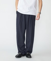 SHIPS | SHIPS: リネン ライク ワイド ピンタック スラックス(その他パンツ)