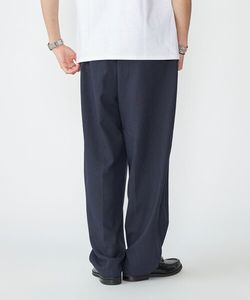 SHIPS（シップス）の「SHIPS: リネン ライク ワイド ピンタック スラックス（その他パンツ・メンズ・チャコールグレー/ライトグレー/ネイビー・SMALL/MEDIUM/LARGE/X-LARGE）」の12枚目の写真