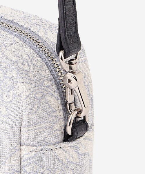 MACKINTOSH LONDON（マッキントッシュ ロンドン）の「【WEB限定】【BIBURY FLOWER】バイブリージャカードミニショルダー（ショルダーバッグ・レディース・ブルー/ベージュ・FREE）」の4枚目の写真