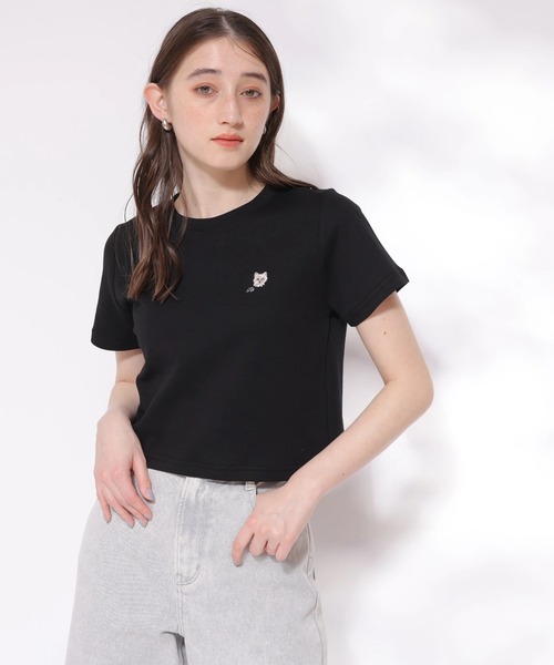 tシャツ パール トリミング Tシャツ レディース MISCH MASCH｜【2024春夏新作】パールトリミングTシャツ