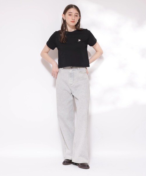 Rirandture(リランドチュール)の「Mimiパール刺繍Tシャツ(Tシャツ/カットソー・レディース・ホワイト/ピンク/ブラック・2)」の19枚目の写真