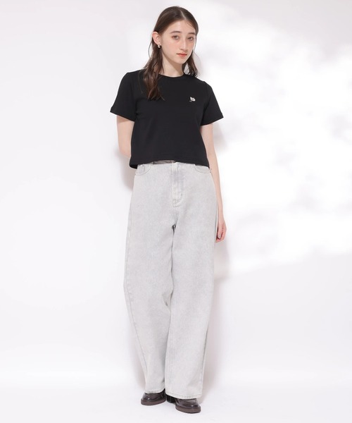 Rirandture(リランドチュール)の「Mimiパール刺繍Tシャツ(Tシャツ/カットソー・レディース・ホワイト/ピンク/ブラック・2)」の20枚目の写真