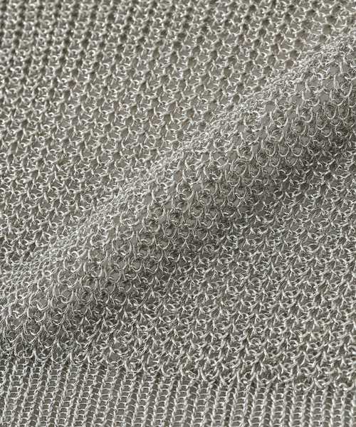 Noble（ノーブル）の「ラメショートビスチェ（その他トップス・レディース・シルバー・FREE）」の5枚目の写真