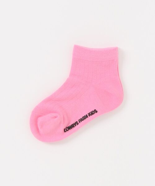 LOWRYS FARM（ローリーズファーム）の「カラーショートソックス　323358（ソックス/靴下・キッズ・ピンク/グリーン/レッド/パープル/オレンジ/イエロー/ライトブルー/ピンク系その他・X-LARGE/MEDIUM/LARGE）」の7枚目の写真