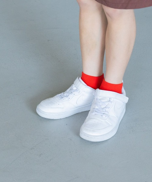 LOWRYS FARM(ローリーズファーム)の「カラーショートソックス 323358(ソックス/靴下・キッズ・ピンク/グリーン/レッド/パープル/オレンジ/イエロー・X-LARGE/MEDIUM/LARGE)」の1枚目の写真