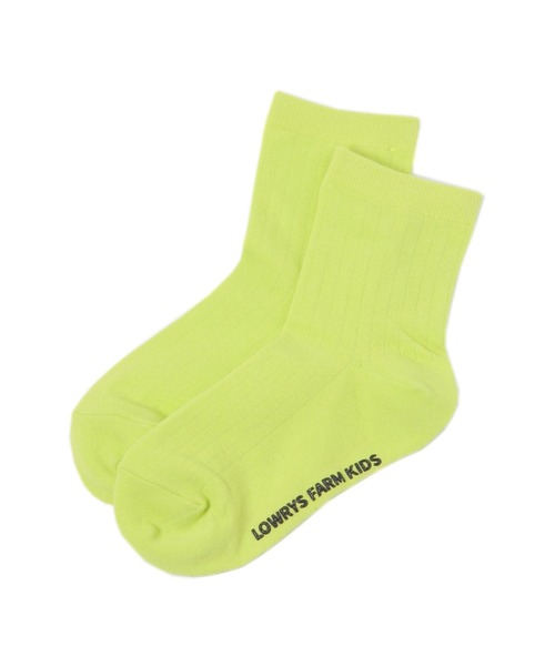LOWRYS FARM(ローリーズファーム)の「カラーショートソックス 323358(ソックス/靴下・キッズ・ピンク/グリーン/レッド/パープル/オレンジ/イエロー・X-LARGE/MEDIUM/LARGE)」の4枚目の写真