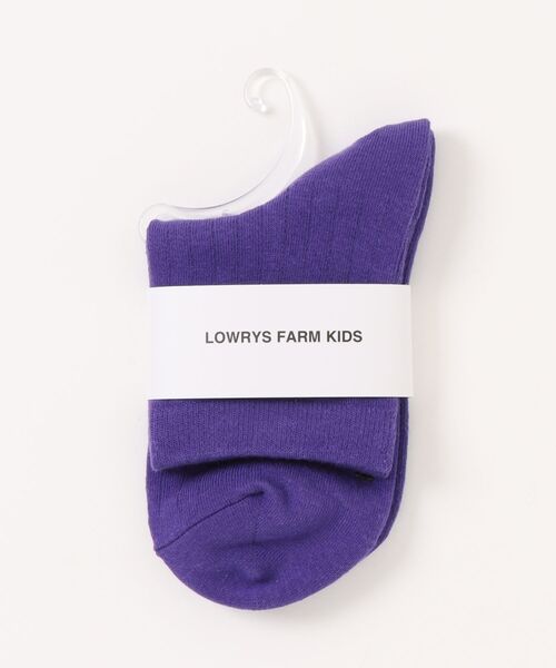 LOWRYS FARM(ローリーズファーム)の「カラーショートソックス 323358(ソックス/靴下・キッズ・ピンク/グリーン/レッド/パープル/オレンジ/イエロー・X-LARGE/MEDIUM/LARGE)」の7枚目の写真