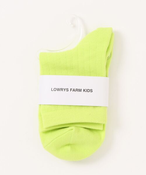 LOWRYS FARM(ローリーズファーム)の「カラーショートソックス 323358(ソックス/靴下・キッズ・ピンク/グリーン/レッド/パープル/オレンジ/イエロー・X-LARGE/MEDIUM/LARGE)」の11枚目の写真