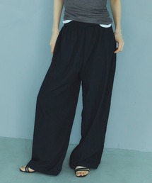 LIENCOEUR | フロントタックワイドパンツ(スラックス)