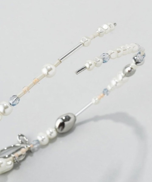 GOLDY（ゴールディ）の「【GOLDY】マルチ ビーズ ネックカフ 3240504（チョーカー・レディース・マルチ/シルバー系1/ゴールド/ブラック/ブラウン・FREE）」の14枚目の写真