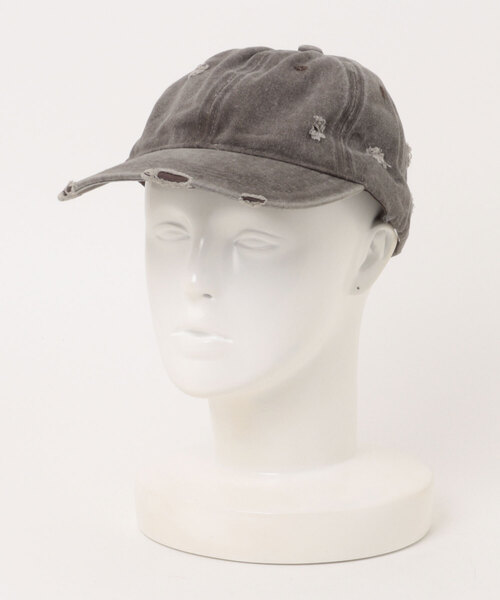 Burner（バーナー）の「【OKUOKU　0909】ダメージキャップ oku-bosi-g5-11（キャップ・メンズ・ブラック系その他/グレー系その他/ベージュ系その他2/グリーン系その他2/ブルー系その他3/ブルー系その他4/イエロー系その他2/ピンク系その他2/レッド系その他2/レッド系その他/ピンク系その他/ブルー系その他2/ブラック系その他2/ブラウン系その他/グレー系その他2・FREE）」の5枚目の写真