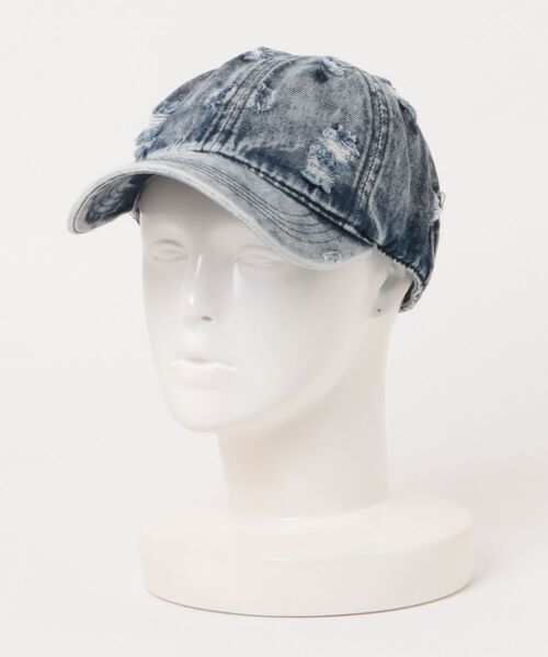 Burner（バーナー）の「【OKUOKU　0909】ダメージキャップ oku-bosi-g5-11（キャップ・メンズ・ブラック系その他/グレー系その他/ベージュ系その他2/グリーン系その他2/ブルー系その他3/ブルー系その他4/イエロー系その他2/ピンク系その他2/レッド系その他2/レッド系その他/ピンク系その他/ブルー系その他2/ブラック系その他2/ブラウン系その他/グレー系その他2・FREE）」の8枚目の写真