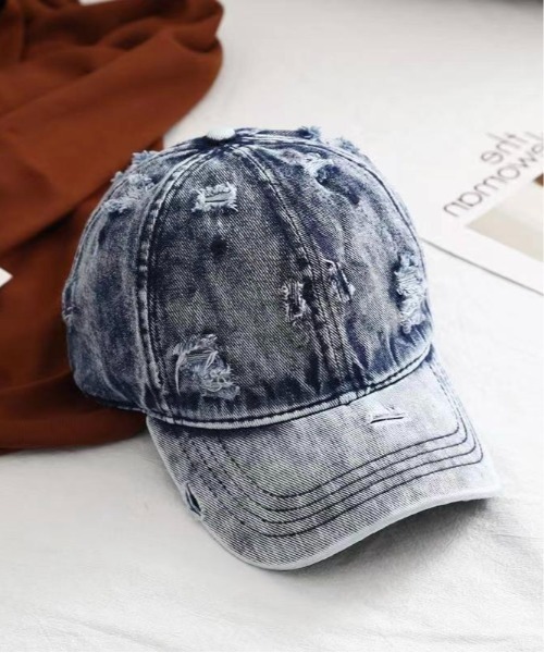 Burner（バーナー）の「【OKUOKU　0909】ダメージキャップ oku-bosi-g5-11（キャップ・メンズ・ブラック系その他/グレー系その他/ベージュ系その他2/グリーン系その他2/ブルー系その他3/ブルー系その他4/イエロー系その他2/ピンク系その他2/レッド系その他2/レッド系その他/ピンク系その他/ブルー系その他2/ブラック系その他2/ブラウン系その他/グレー系その他2・FREE）」の18枚目の写真