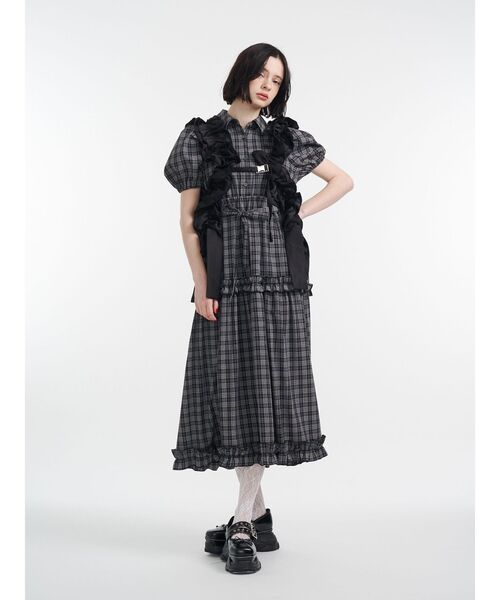 jouetie（ジュエティ）の「厚底スニーカーソールバレエシューズ/メリージェーン/ローファー 靴 冬服（スニーカー・レディース・レッド/ブラック・MEDIUM/LARGE）」の5枚目の写真