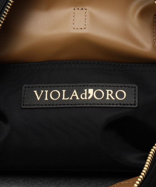 VIOLAd'ORO（ヴィオラドーロ）の「VIOLAd’ORO/ヴィオラドーロ BIANCAナイロンベルトトート（トートバッグ・レディース・ブラック・FREE）」の10枚目の写真