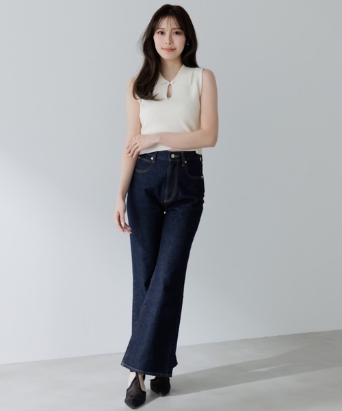【aaa】nknit ンニット　サマーニット⭐︎ THE SHOP TK ニット セーター さらさらフレアスリーブサマー