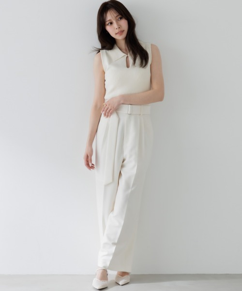 summer knit tank（サマーニットタンク）（Tシャツ/カットソー