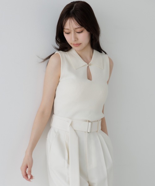 summer knit tank（サマーニットタンク）（Tシャツ/カットソー