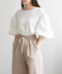 VENCEEXCHANGE（ヴァンスエクスチェンジ）の「天竺袖ナイロンバルーンプルオーバー（Tシャツ/カットソー）」