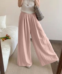 その他パンツ（ピンク/桃色系・リネン・麻）ファッション通販