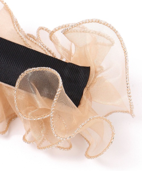 GLOBAL WORK（グローバルワーク）の「クルリンパチパチヘアカフ/494031（バレッタ/ヘアクリップ・レディース・ホワイト/ベージュ/ブラック系その他/ブラック・ONE SIZE）」の11枚目の写真