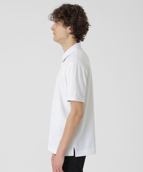 BLACK LABEL CRESTBRIDGE(ブラックレーベル・クレストブリッジ)の「Moistex(R)deoポロシャツ(ポロシャツ・メンズ・ブラック/ネイビー/ピンク系その他2/オフホワイト/ライトイエロー/オレンジ系その他/ブラウン系その他3/グリーン系その他・L/XL/M)」の10枚目の写真