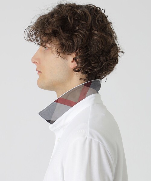 BLACK LABEL CRESTBRIDGE(ブラックレーベル・クレストブリッジ)の「Moistex(R)deoポロシャツ(ポロシャツ・メンズ・ブラック/ネイビー/ピンク系その他2/オフホワイト/ライトイエロー/オレンジ系その他/ブラウン系その他3/グリーン系その他・L/XL/M)」の12枚目の写真