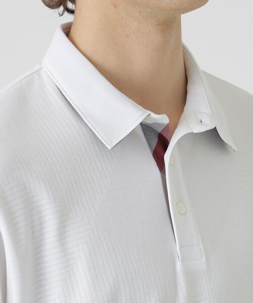 BLACK LABEL CRESTBRIDGE(ブラックレーベル・クレストブリッジ)の「Moistex(R)deoポロシャツ(ポロシャツ・メンズ・ブラック/ネイビー/ピンク系その他2/オフホワイト/ライトイエロー/オレンジ系その他/ブラウン系その他3/グリーン系その他・L/XL/M)」の13枚目の写真