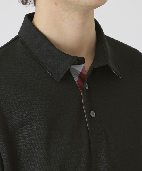 BLACK LABEL CRESTBRIDGE(ブラックレーベル・クレストブリッジ)の「Moistex(R)deoポロシャツ(ポロシャツ・メンズ・ブラック/ネイビー/ピンク系その他2/オフホワイト/ライトイエロー/オレンジ系その他/ブラウン系その他3/グリーン系その他・L/XL/M)」の20枚目の写真