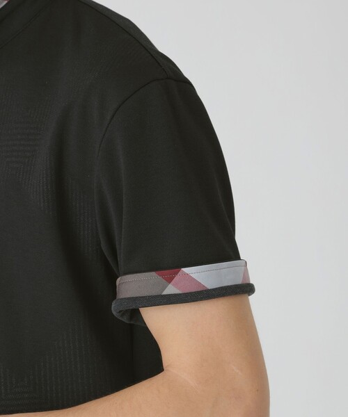 BLACK LABEL CRESTBRIDGE(ブラックレーベル・クレストブリッジ)の「Moistex(R)deoポロシャツ(ポロシャツ・メンズ・ブラック/ネイビー/ピンク系その他2/オフホワイト/ライトイエロー/オレンジ系その他/ブラウン系その他3/グリーン系その他・L/XL/M)」の21枚目の写真