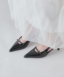 Lui's | スリングバックストラップミュール(パンプス)