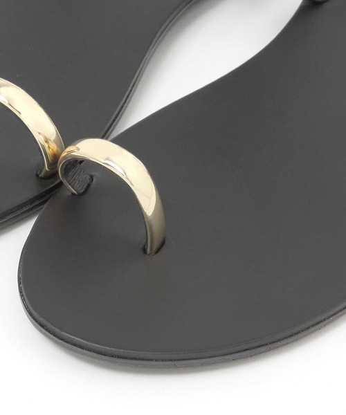 A part by(アパートバイ)の「【セレクト】NICOLAS LAINAS_メタルポイントサンダル(サンダル・レディース・ブラック・MEDIUM/LARGE)」の6枚目の写真