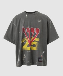 【RRR123】LOVE STUFF TEE / GRY /Tシャツ/要在庫確認 RRR123 Love Stuff T-Shirt in Grey | FWRD