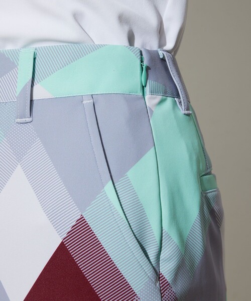 JUN&ROPE'(ジュンアンドロペ)の「【UV】【接触冷感】マルチアーガイル柄 スカート(スカート・レディース・グレー/ライトグリーン/ピンク・L/M/S)」の18枚目の写真
