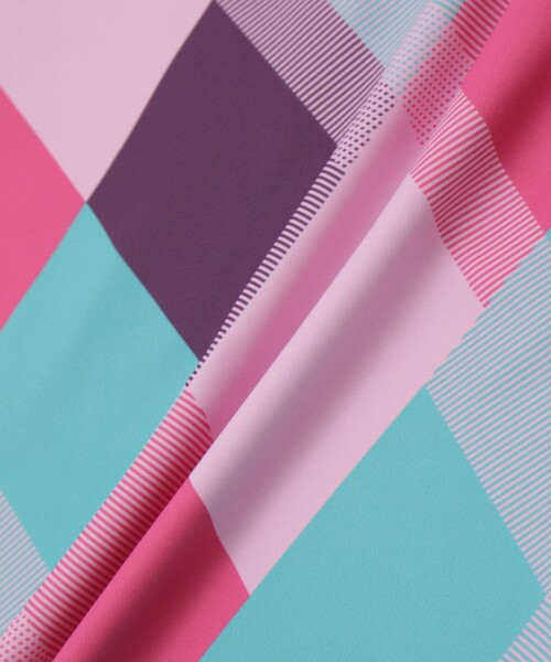 JUN&ROPE'(ジュンアンドロペ)の「【UV】【接触冷感】マルチアーガイル柄 スカート(スカート・レディース・グレー/ライトグリーン/ピンク・L/M/S)」の17枚目の写真