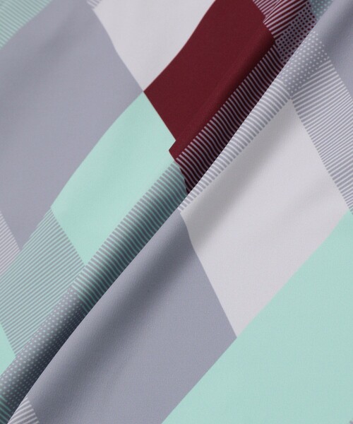 セール】【UV】【接触冷感】マルチアーガイル柄 スカート