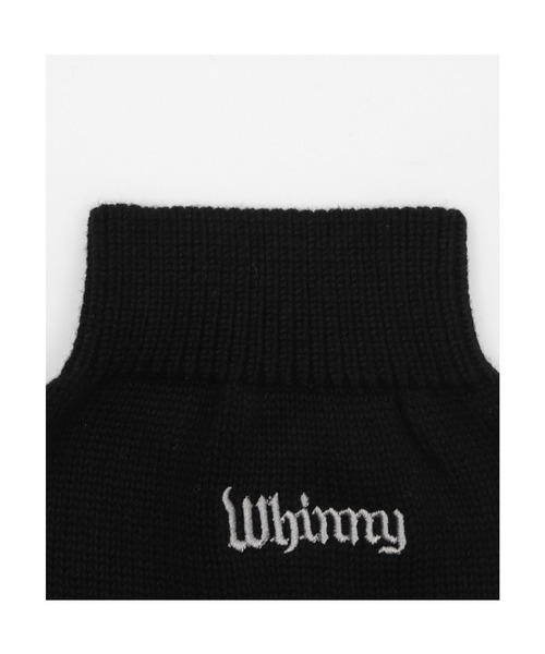 Whinny(ホワイニー)の「Whinny/くつろぎねこキック(レッグウォーマー・レディース・ブラック/ホワイト・FREE)」の15枚目の写真