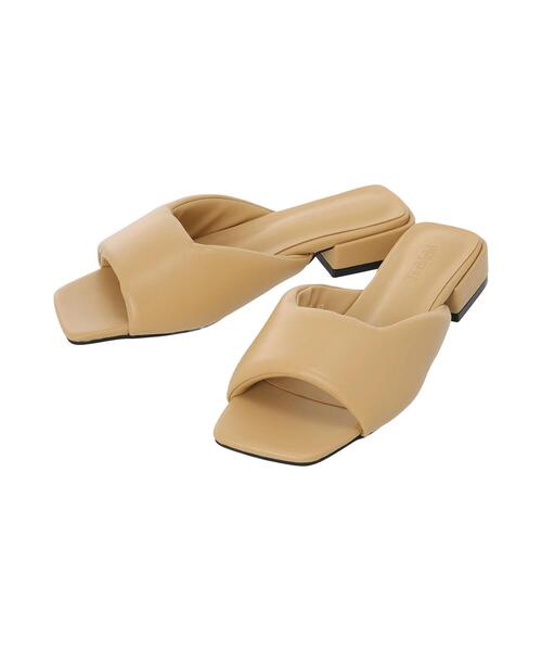 Te chichi（テチチ）の「ボリュームアッパーサンダル（サンダル・レディース・チャコールグレー/ベージュ/グリーン・37/38）」の10枚目の写真