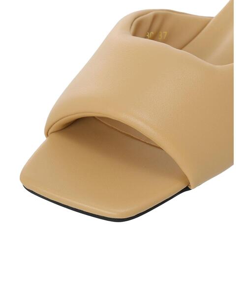 Te chichi（テチチ）の「ボリュームアッパーサンダル（サンダル・レディース・チャコールグレー/ベージュ/グリーン・37/38）」の7枚目の写真