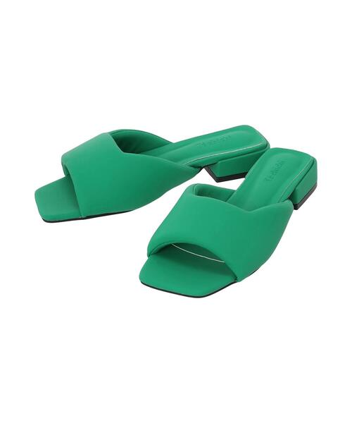 Te chichi（テチチ）の「ボリュームアッパーサンダル（サンダル・レディース・チャコールグレー/ベージュ/グリーン・37/38）」の4枚目の写真